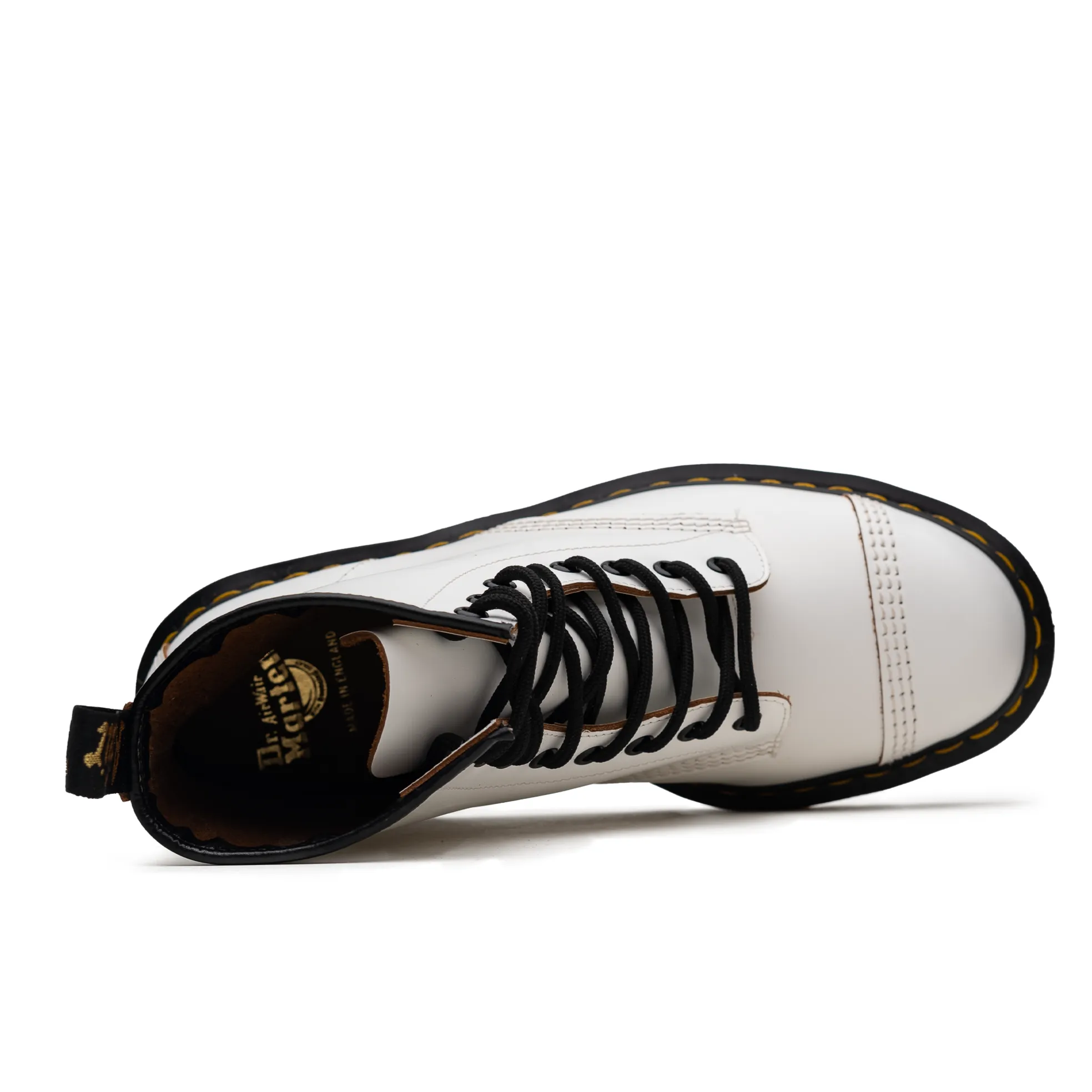 Dr. Martens 1460 Bex Toe Cap - White Quilon