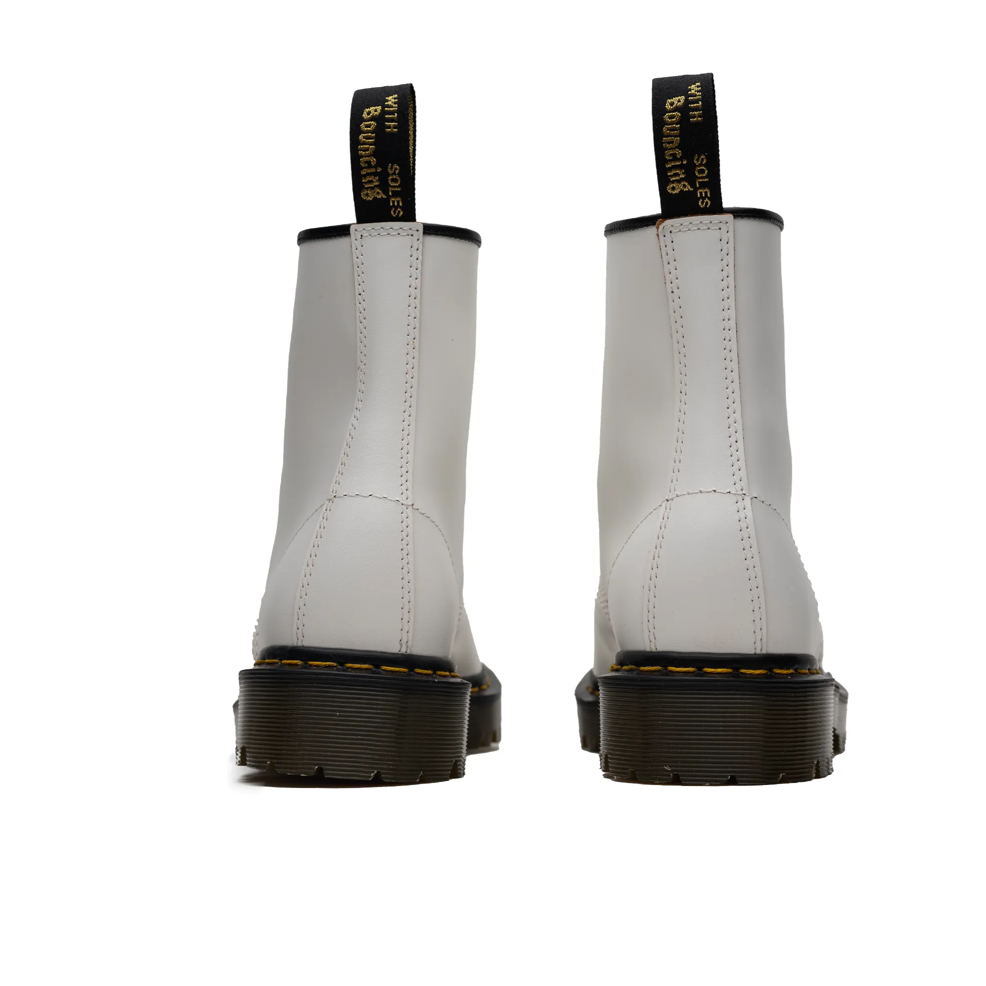 Dr. Martens 1460 Bex Toe Cap - White Quilon