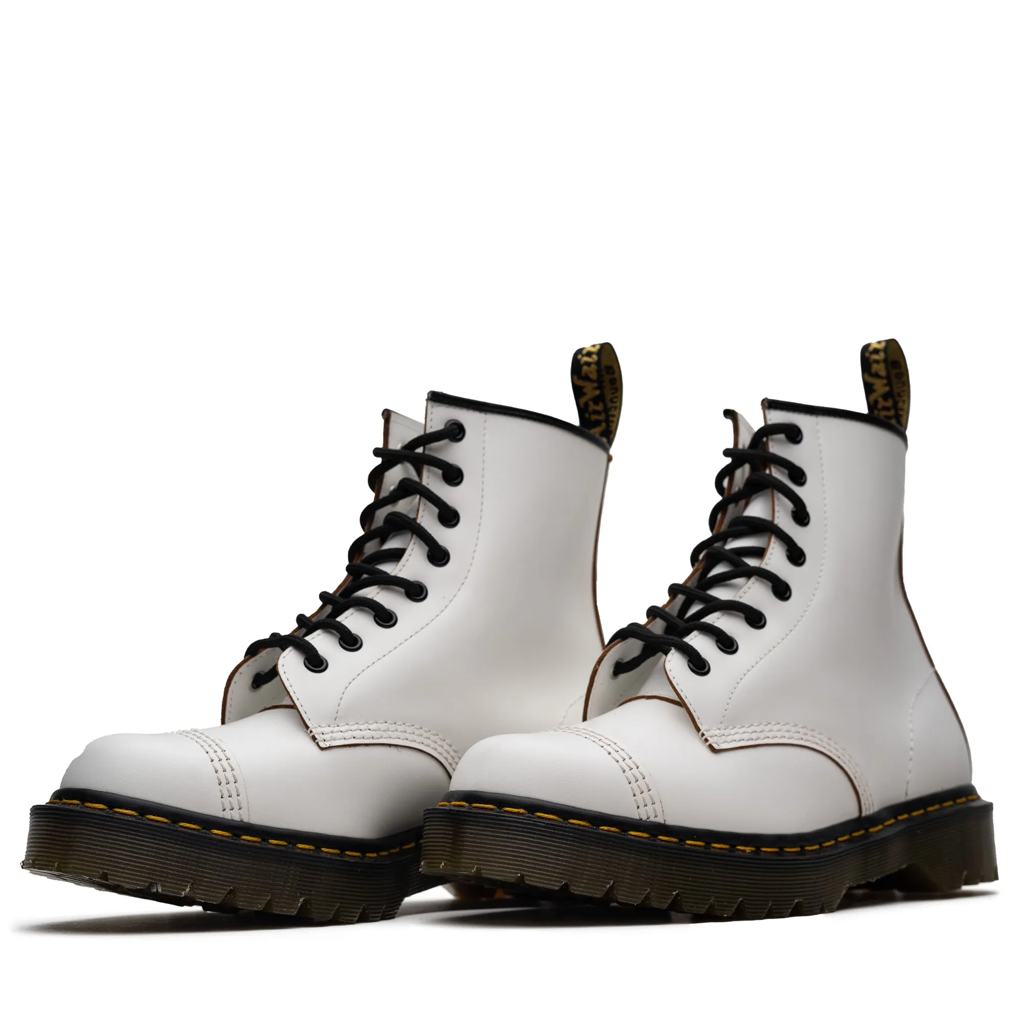 Dr. Martens 1460 Bex Toe Cap - White Quilon