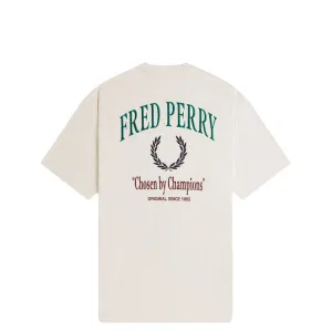 EMBROIDERED T-SHIRT ECRU