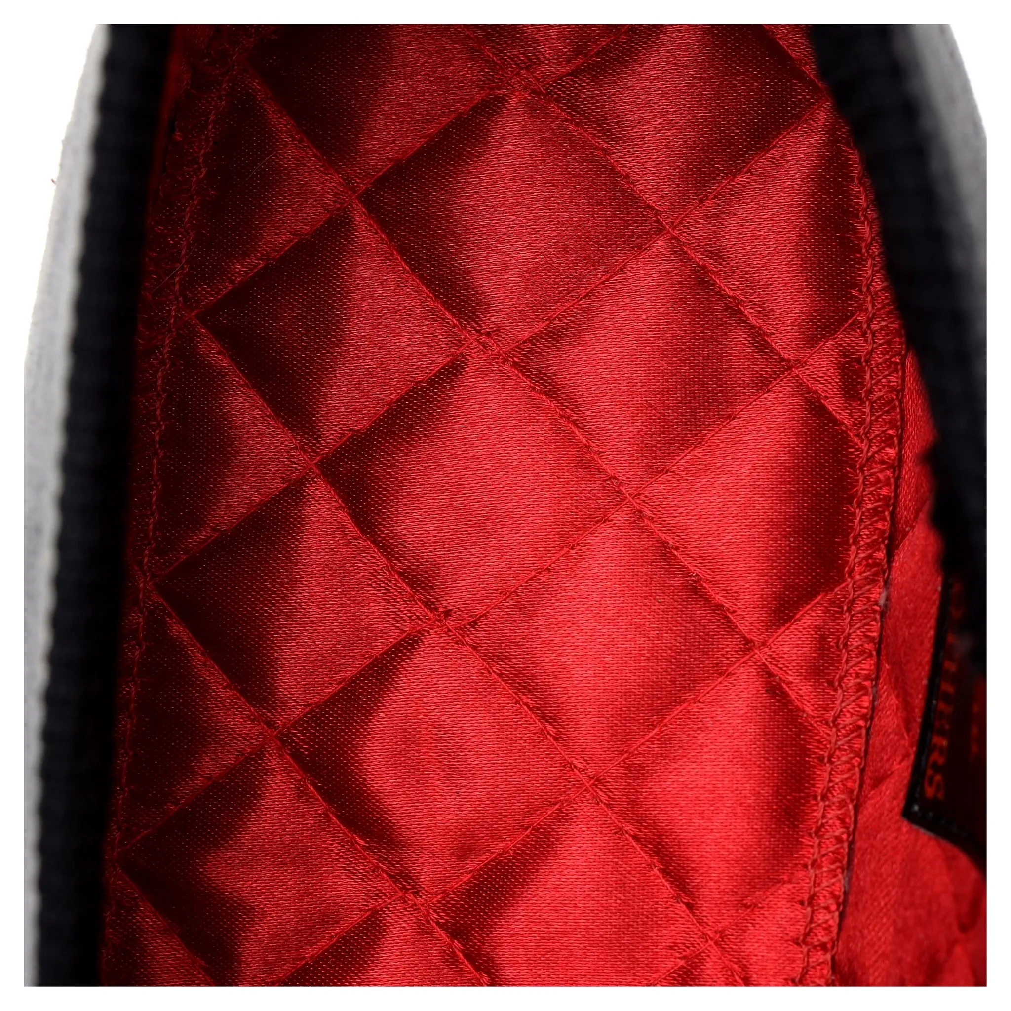 'King John' Grey Velvet Slippers UK 9.5 US 10.5 D