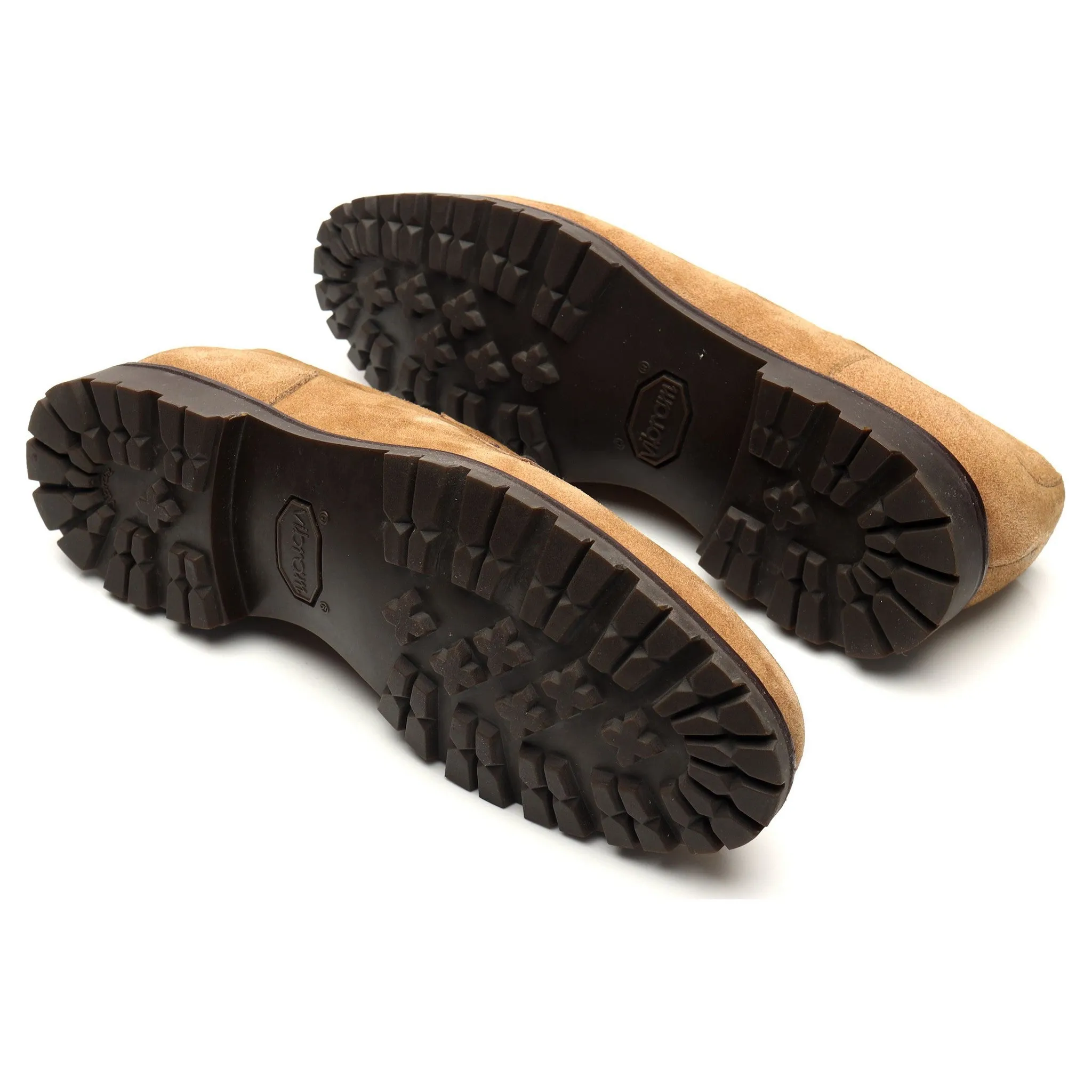 'M0232' Sand Brown Suede Derby UK 8 US 9