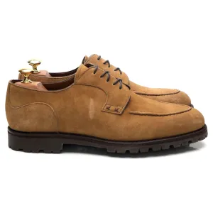 'M0232' Sand Brown Suede Derby UK 8 US 9