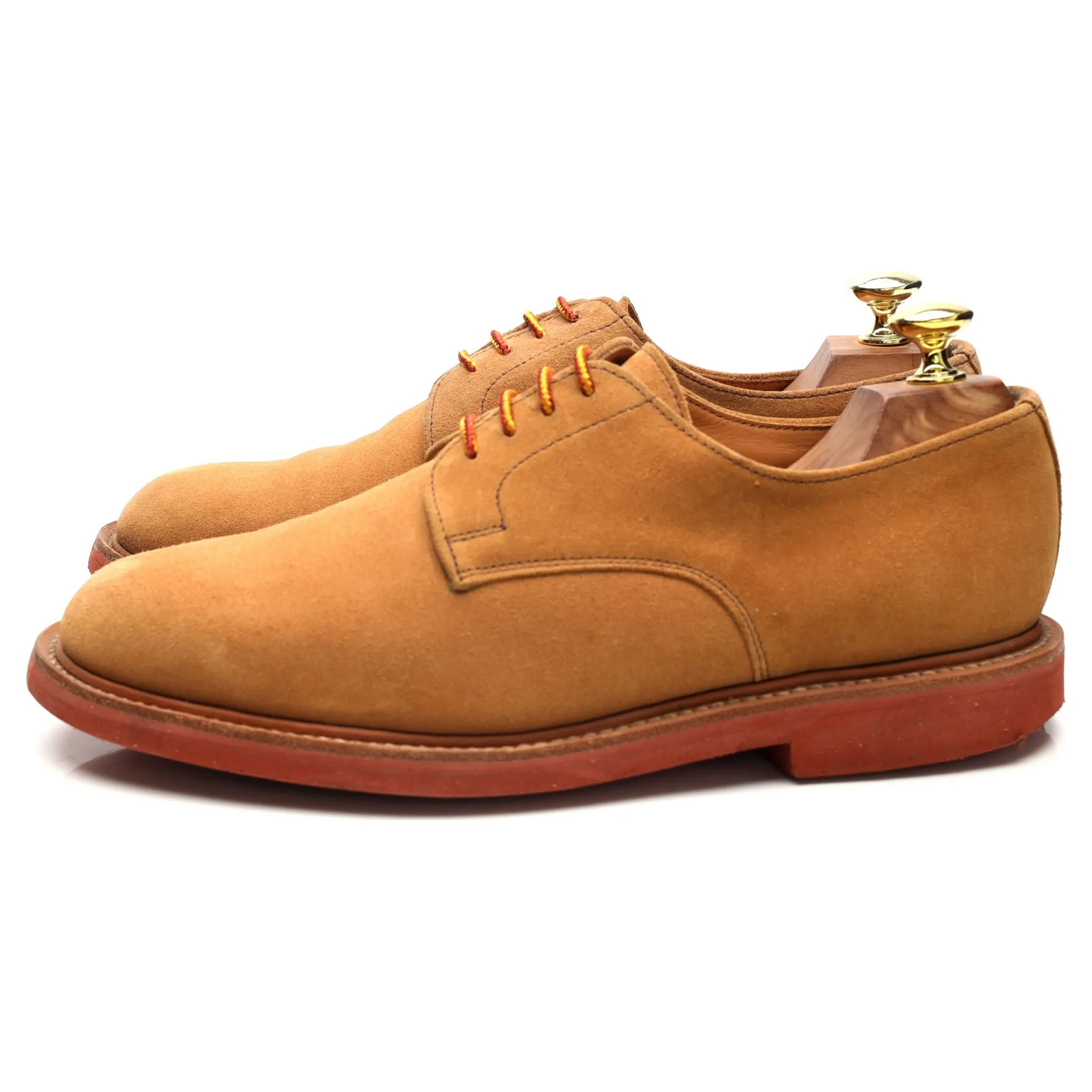 Mark McNairy Sand Brown Suede Derby UK 7