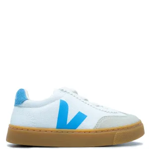 Veja Aqua White Elastic Sneaker
