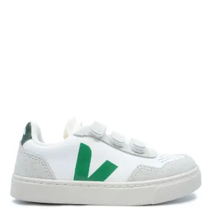 Veja White Emeraude Velcro Sneaker